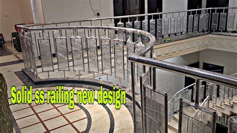 Solid Ss Railing Design How To Make Stainless Steel Design Railing