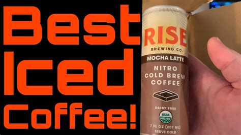 Best Iced Coffee For Vegans Rise Brewing Co Mocha Nitro Cold Brew