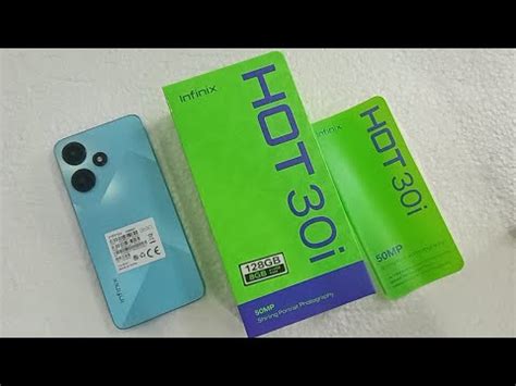 Unboxing Infinix Hot I Review Test Camera Fiche Technique Price