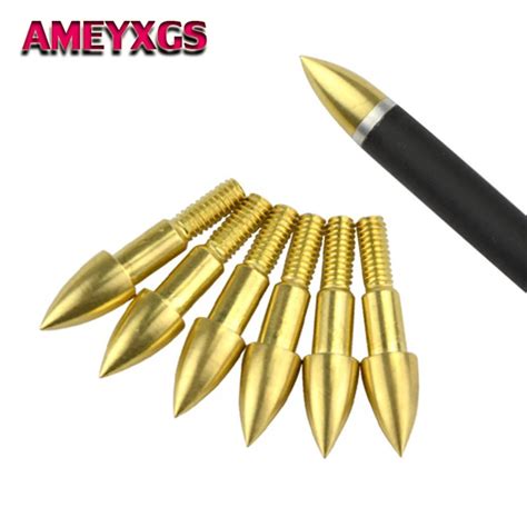 Archery Archery Gr Broadheads Arrowheads Bullet Tips Points Target