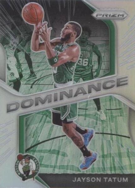 2020 21 Panini Prizm Dominance Silver Prizm 9 Jayson Tatum For Sale