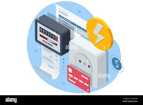 Facture Isom Trique Paiement De L Lectricit Concept De Factures D