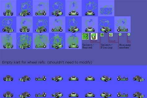 Srb2 Kart Sprite Sheet