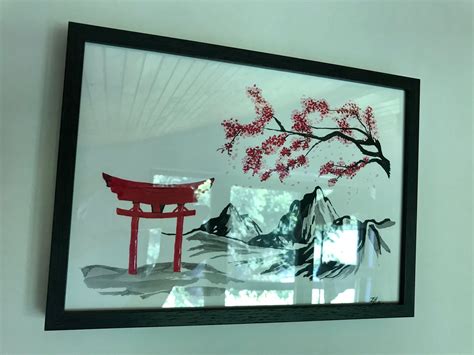 Original Chinese Ink Painting Ink Simple Art Watercolor Etsy