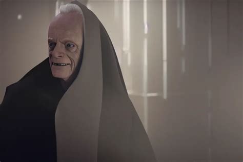 A Cinematic Still Of Ian Mcdiarmid As Palpatine Stable