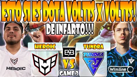 HEROIC VS TUNDRA BO3 GAME 3 K1 SCOFIELD VS TOPSON PURE ELITE LEAGUE