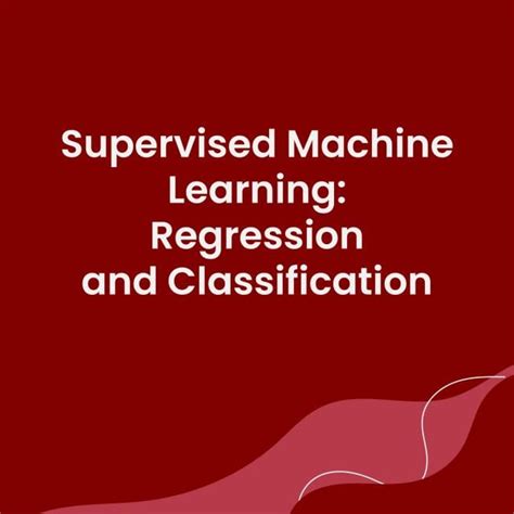 Supervised Machine Learning Regression And Classification Coursera Mooc List