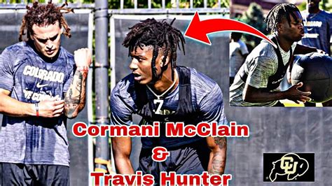 Cormani Mcclain And Travis Hunter Impressive In Cu Workouts ‼️ Youtube