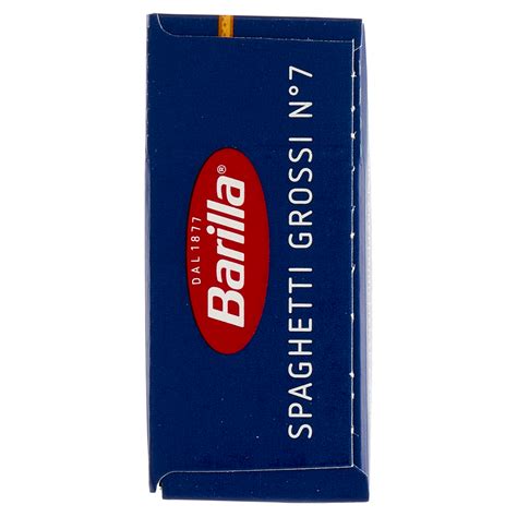 Barilla Pasta Spaghetti Grossi N7 100 Grano Italiano 500g Carrefour