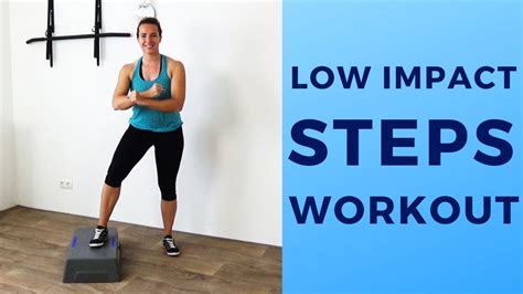 Minute Low Impact Step Workout Intermediate Step Exercises With No