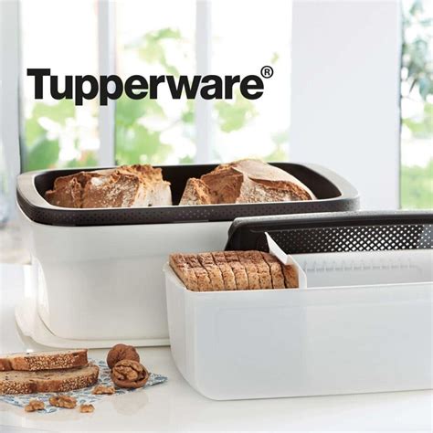 Tupperware Breadsmart Spar Set Bestehend Aus Beiden Brotkasten Gr En