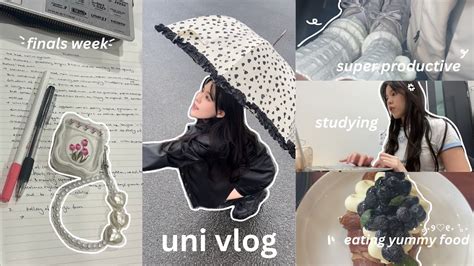 Uni Vlog Final Week Assignments Due Library Yummy Food And Going