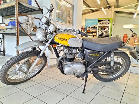 Triumph Trophy Trail Adventure 500 Tr5t Classic Motorcycle Ebay