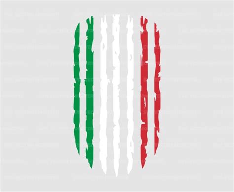 Distressed Italian Flag Svg Italy Flag Svg Grunge Italia Etsy