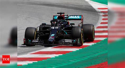 F1 Hamilton Completes Austrian Practice Sweep Latifi Crashes Racing