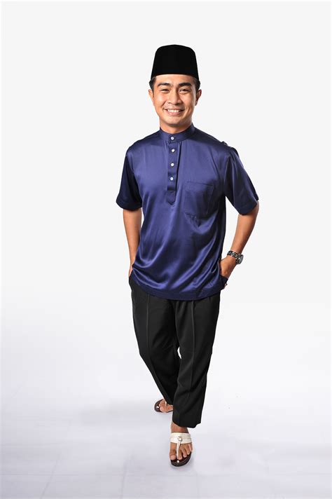 Baju Melayu Lengan Pendek Bmps21 Maroz