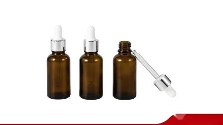 Mm Customized Aluminum Glass Dropper For Essential Oil Bottle