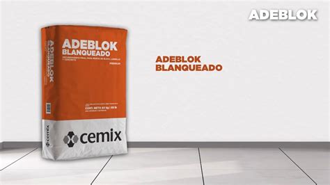 Adeblok Blanqueado Acabado Final Con Textura Para Muros Youtube