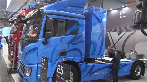 Xcmg E Hanvan Electric Tractor Truck Exterior And Interior