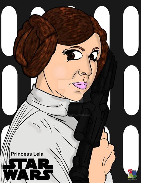 Princess Leia By Cgraphicarts On Deviantart