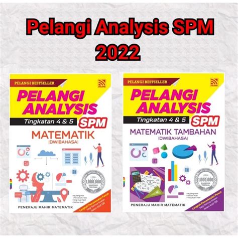 Bukulah Pelangi Analysis SPM 2022 Matematik Matematik Tambahan