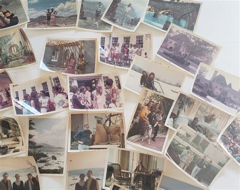 Vintage Color Photographs. Old Pictures With Color, Assorted Lot of 30 Color Photos, Color ...