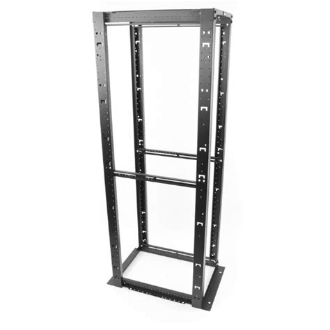 Rack Estandar 19″ Panduit R4p 4 Postes Acero Negro 45ur Pcdigital