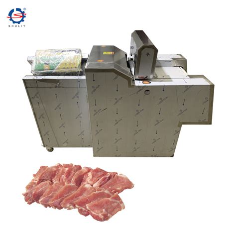 Meat Cuber Frozen Pork Cube Cutting Machine Meat Dicer Meat Cuber