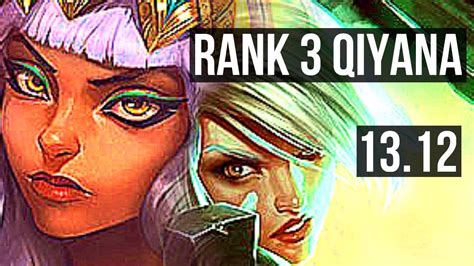 QIYANA Vs RIVEN TOP Rank 3 Qiyana 13 2 6 Legendary TR