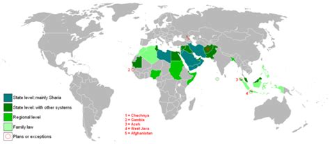 哪些国家是穆斯林国家