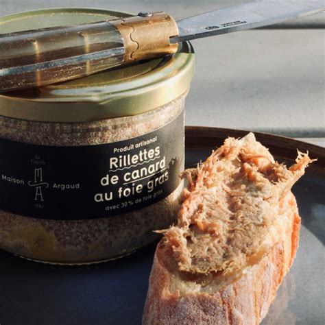 Rillettes De Canard Au Foie Gras Avec De Foie Gras Maison Argaud