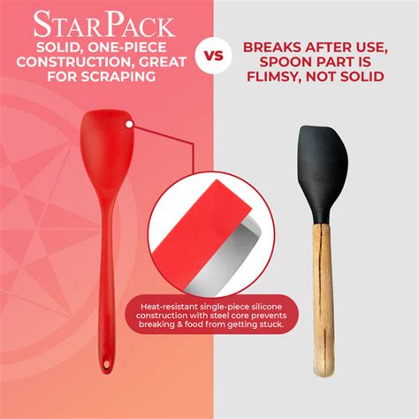 Silicone Spoonula Spatula Spoon By Starpack Starpack