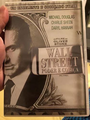 Dvd Wall Street Poder E Cobi A Oliver Stone Michael Douglas