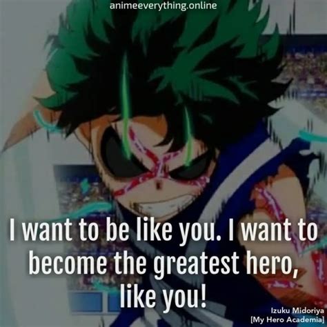 Top 10 Inspirational Deku Quotes From My Hero Academia Anime Everything Online