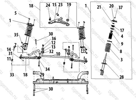 Передняя подвеска HAIMA M3 Manual Standard | tigerauto.ru