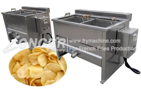 Semi Automatic Crispy Potato Chips Making Machine For Small Business