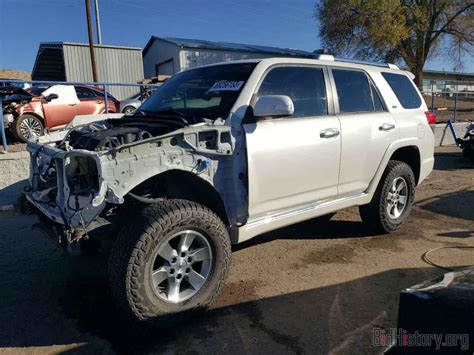 Report JTEBU5JR5A5024981 TOYOTA 4RUNNER 2010 WHITE GAS Price And