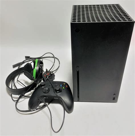 Lot A Console Marked Xbox Series X Power Cord In Us Untested