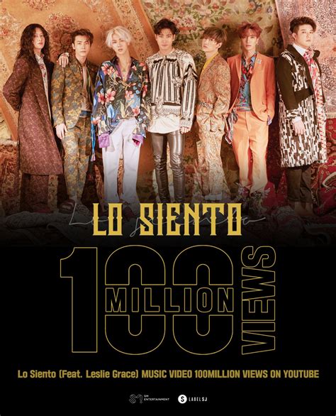 Super Junior S Lo Siento Feat Leslie Grace MV Hits 100 Million