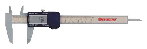 WESTWARD OD ID Digital Caliper 0 In To 6 In 0 To 150 Mm Range IP54