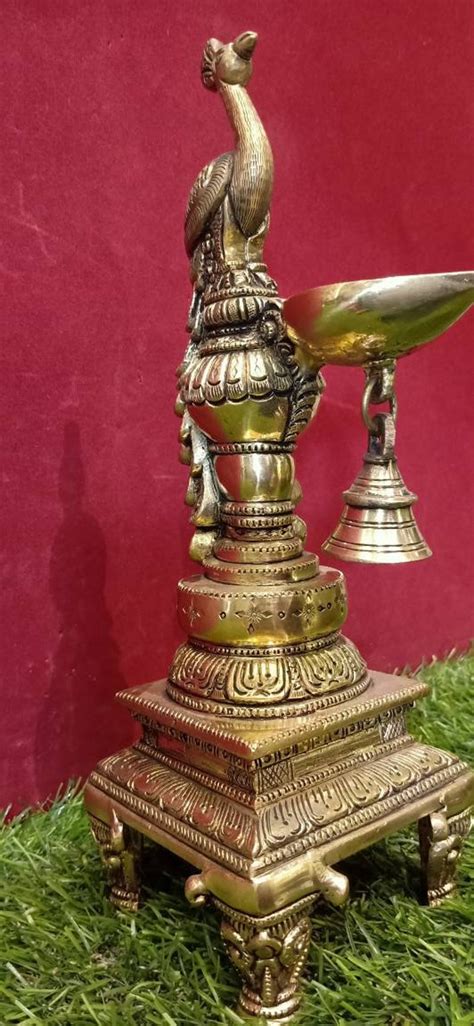 Diya Lamp Long Stand Diya 10.75 inch Festive Diya Puja | Etsy