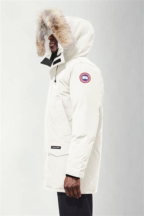 Mens Canada Goose Langford Parka Natural White Online Global