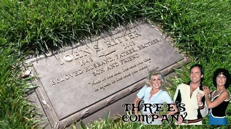 Threes Company On Location Visiting John Ritters Resting Place