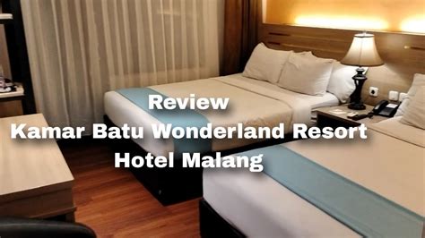 Rekomendasi Hotel Di Batu Malang Room Tour Kamar Batu Wonderland