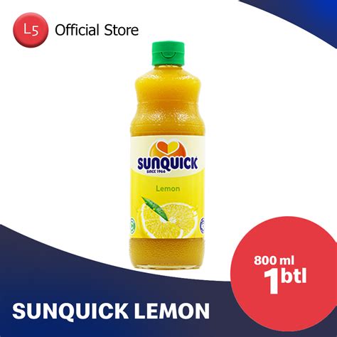 Sunquick Lemon Juice 800ml - Level Five