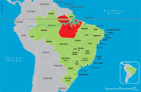 Mapa Do Estado Do Pará Download Scientific Diagram