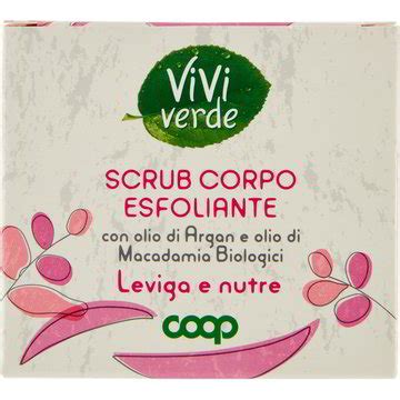 Scrub Corpo Esfoliante Coop Vivi Verde G Coop Shop