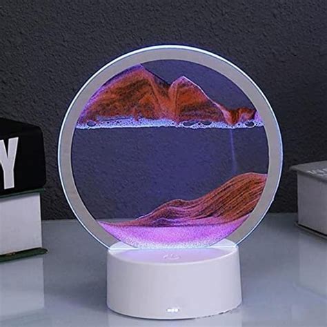 3d Moving Sand Art Desk Lamp Only £1589 At Amazon