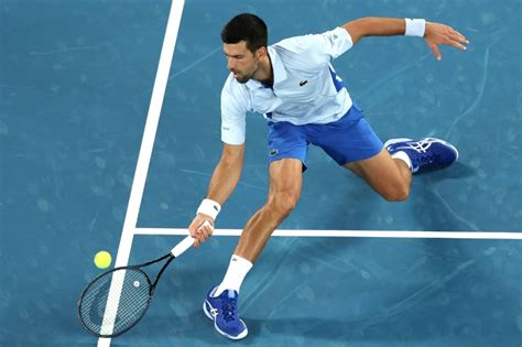 Open d Australie Djokovic pas souverain pour son entrée