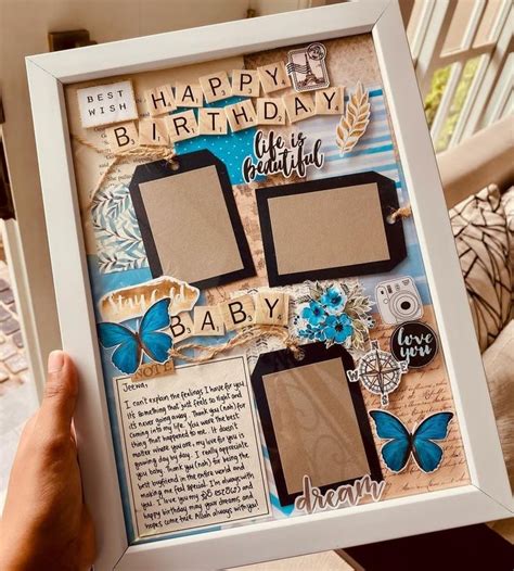 Pin By Jafla Kadi On Frames Diy Birthday Gifts For Friends Diy